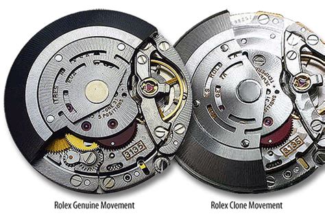 genuine movement replica watches|rolex clone watch movements.